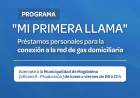 SE LANZÓ EL PROGRAMA "MI PRIMERA LLAMA"