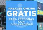 DISCAPACIDAD, "PASAJES" COMO SOLICITARLOS EN LA CRNT