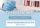 TEST GRATUITO DE HIV