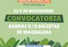 CONVOCATORIA BANDAS Y SOLISTAS