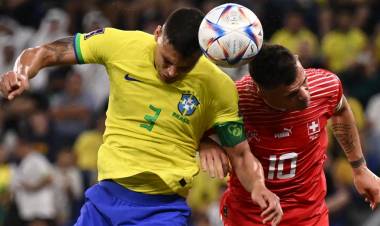 Brasil derrotó a Suiza y se clasificó a los octavos de final del Mundial 