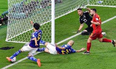 El polémico gol de Japón ante España que el VAR convalidó en el Mundial