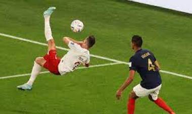 Francia derrotó a Polonia y se metió en cuartos de final 