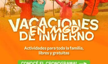 ACTIVIDADES LIBRES Y GRATUITAS, VACACIONES DE INVIERNO EN MAGDALENA