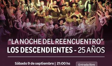 LOS DESCENDIENTES CELEBRAN SUS 25 AÑOS 