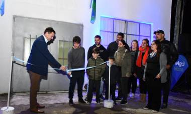 REINAUGURARON EL CLUB DE EMPALME MAGDALENA 