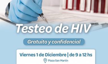 TEST GRATUITO DE HIV