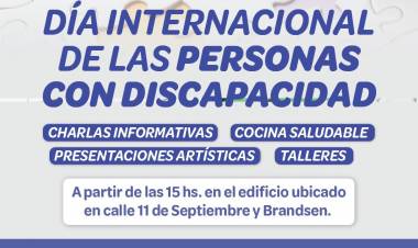 ACTIVIDADES POR EL DÍA INTERNACIONAL DE LAS PERSONAS CON DISCAPACIDAD 