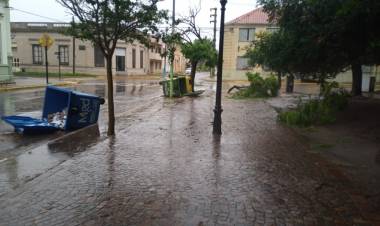 FUERTE TEMPORAL EN LA REGION