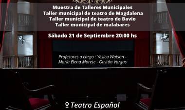 MUESTRA DE TALLERES MUNICIPALES EN EL TEATRO ESPAÑOL