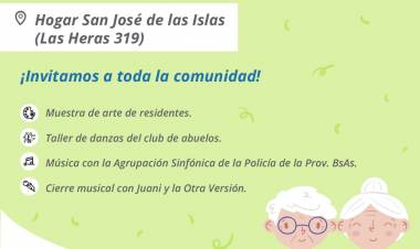 Día del Jubilado y de la Primavera en el Hogar San José de las Islas