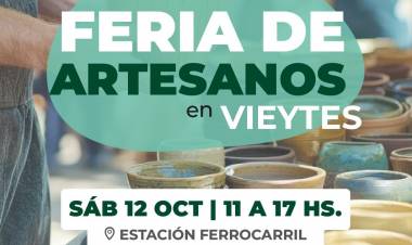 FERIA DE ARTESANOS EN VIEYTES!