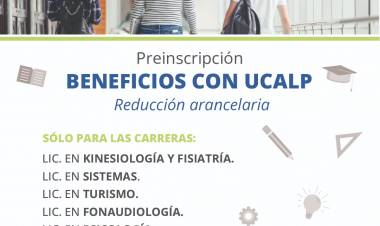 PREINSCRIPSION VENEVICIOS ARANCELARIOS UCALP