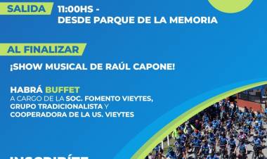 3° VUELTA CICLOTURISTA