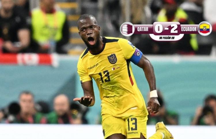 Ecuador le ganó a Qatar en el debut por el Mundial de Qatar 2022