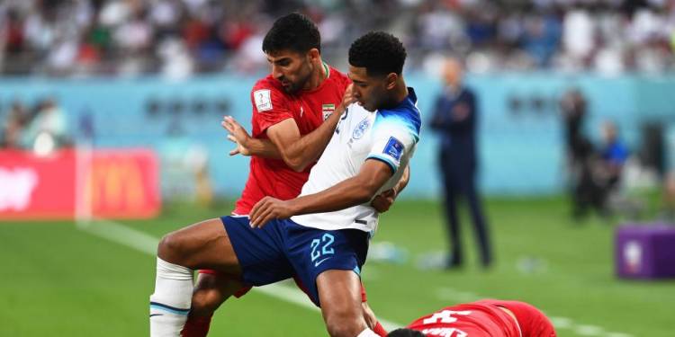 Inglaterra aplastó 6-2 a Irán en su debut en el Mundial de Qatar 2022