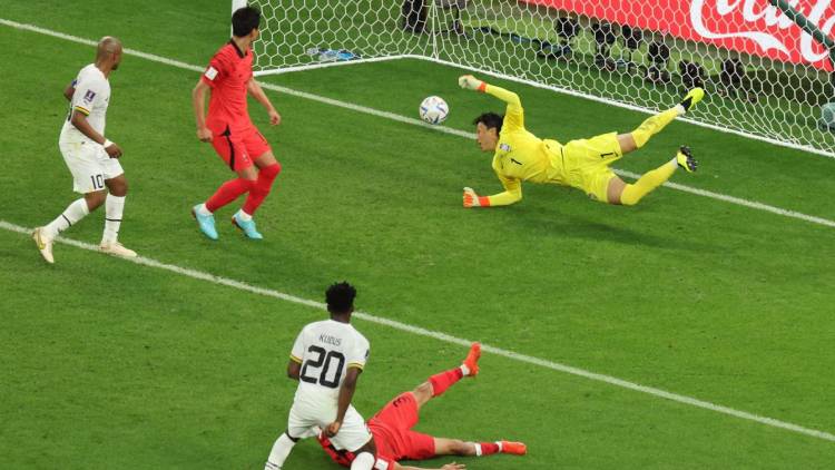 Ghana venció a Corea del Sur en un partidazo y puso al rojo vivo el Grupo H