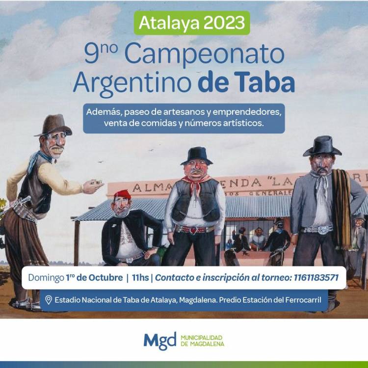 9º CAMPEONATO ARGENTINO DE TABA EN ATALAYA