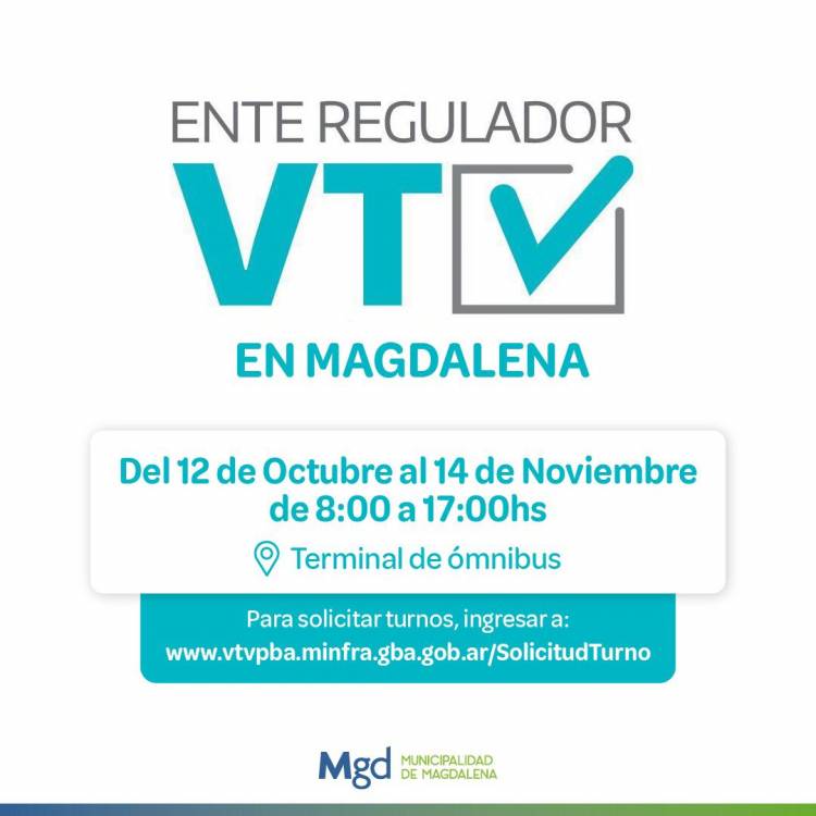 LLEGA LA VTV A MAGDALENA 