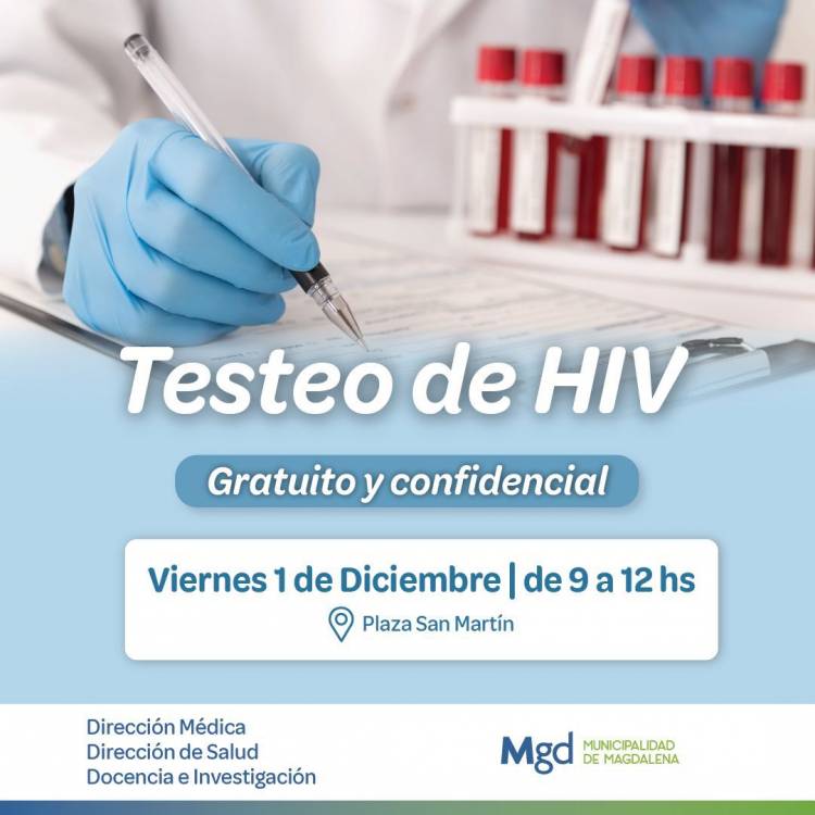 TEST GRATUITO DE HIV