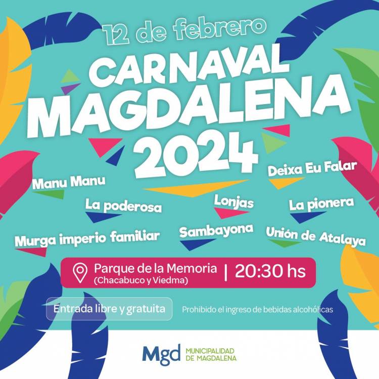 CARNAVALES EN EL PARTIDO DE MAGDALENA!!!!