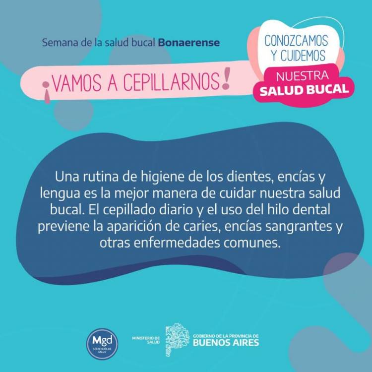 SEMANA BONAERENSE DE LA SALUD BUCAL