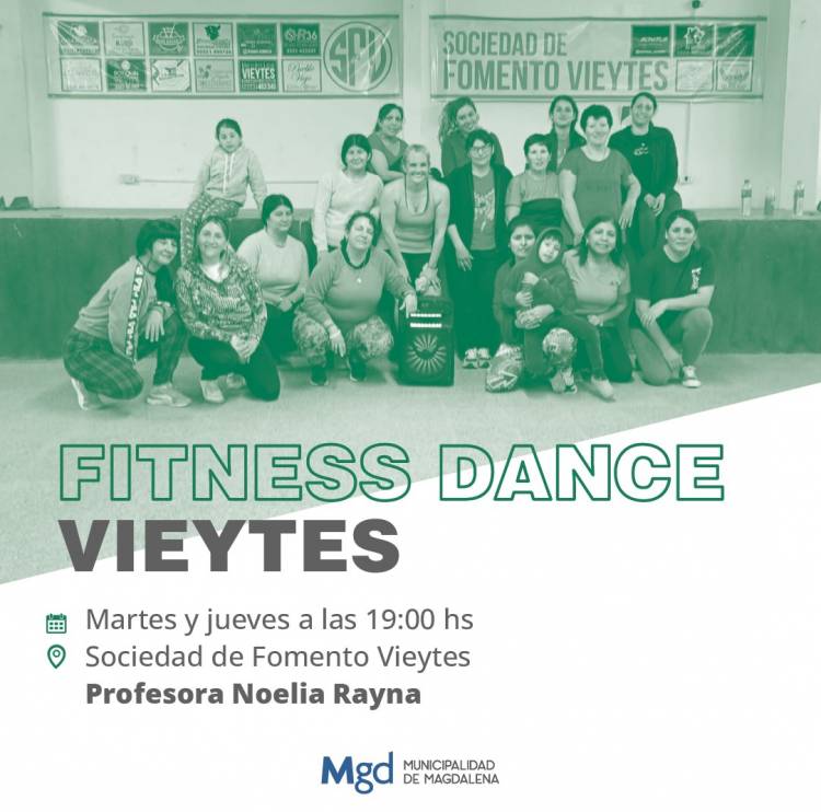 Fitness Dance' en Vieytes