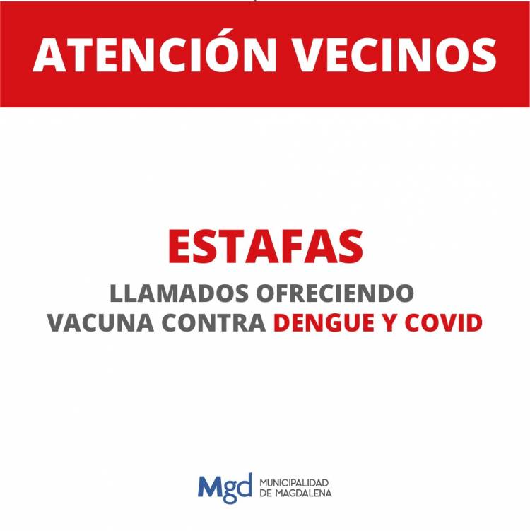 ATENCION "ESTAFAS"