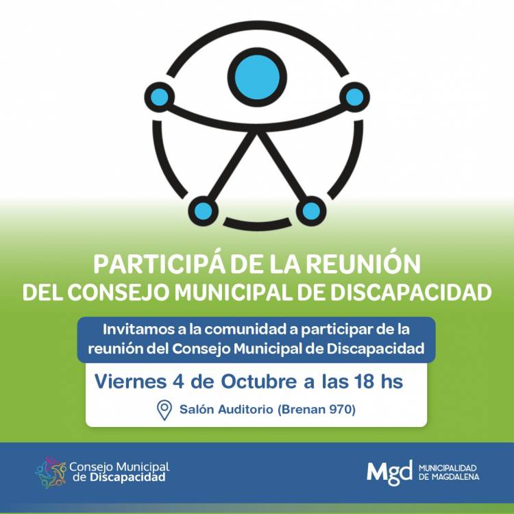 REUNION DEL CONSEJO MUNICIPAL DE DISCAPACIDAD¡¡¡