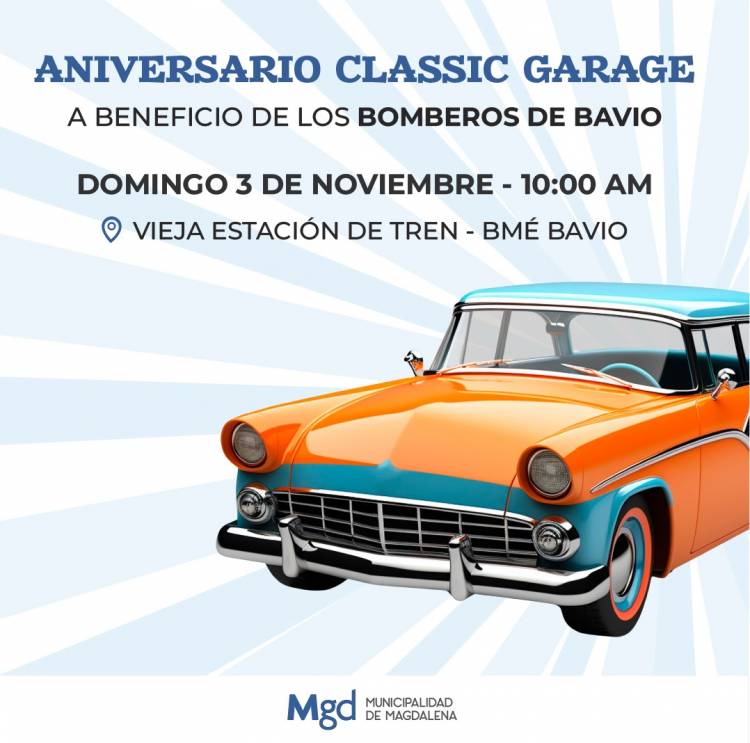 ANIVERSARIO CLASSIC GARAGE