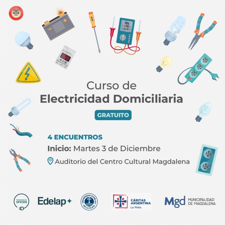 CURSO DE ELECTRICIDAD BASICA DOMICILIARIA