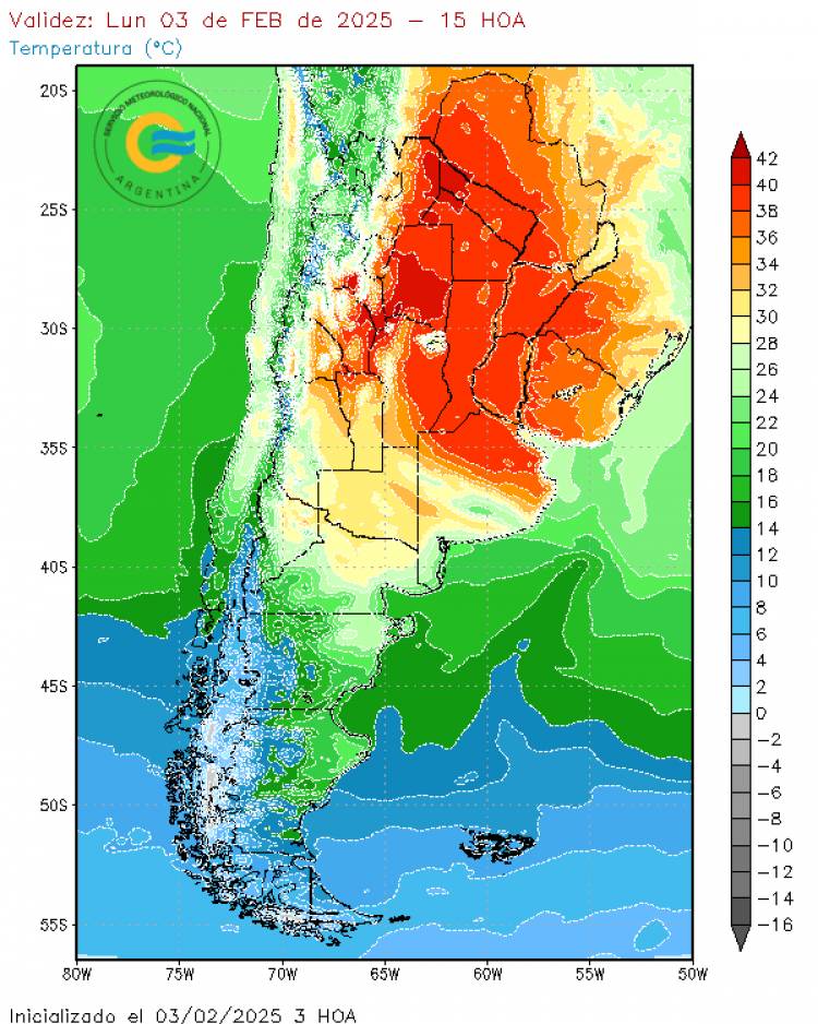 CALOR EXTREMO EN LA LOCALIDAD
