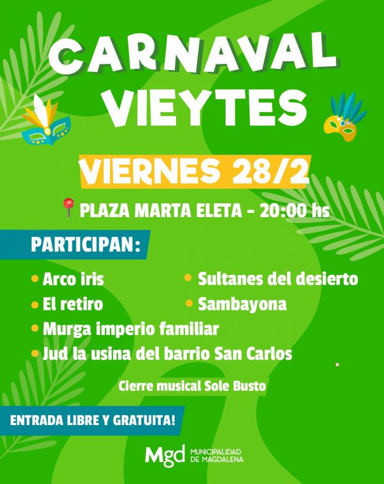 CARNAVALES EN VIEYTES!!!