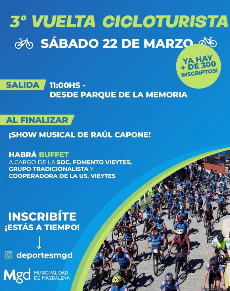 3° VUELTA CICLOTURISTA